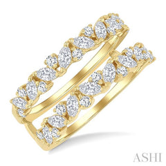 ASHI Diamond Insert Ring 291N0PPFGYG-1.10