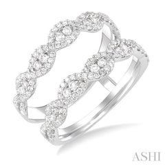ASHI Diamond Insert Ring 29322PPFVWG