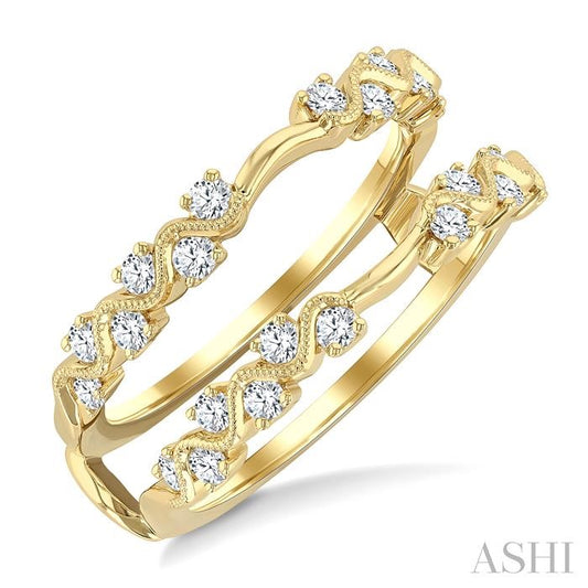 ASHI Diamond Insert Ring 293M3PPFGYG