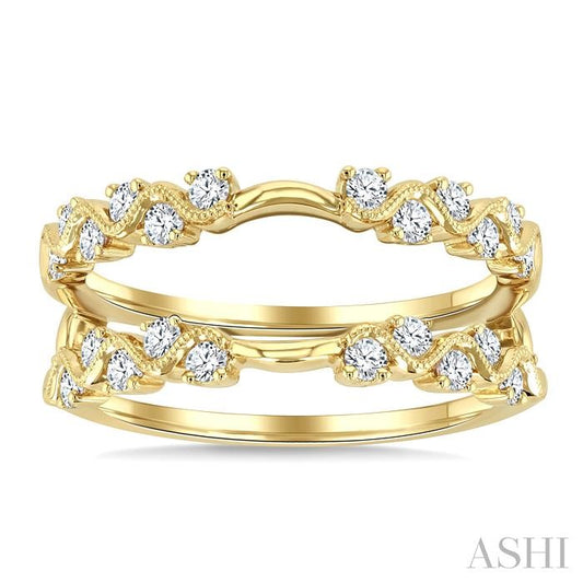 ASHI Diamond Insert Ring 293M3PPFGYG