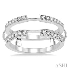 ASHI Diamond Insert Ring 29423PPFHWG