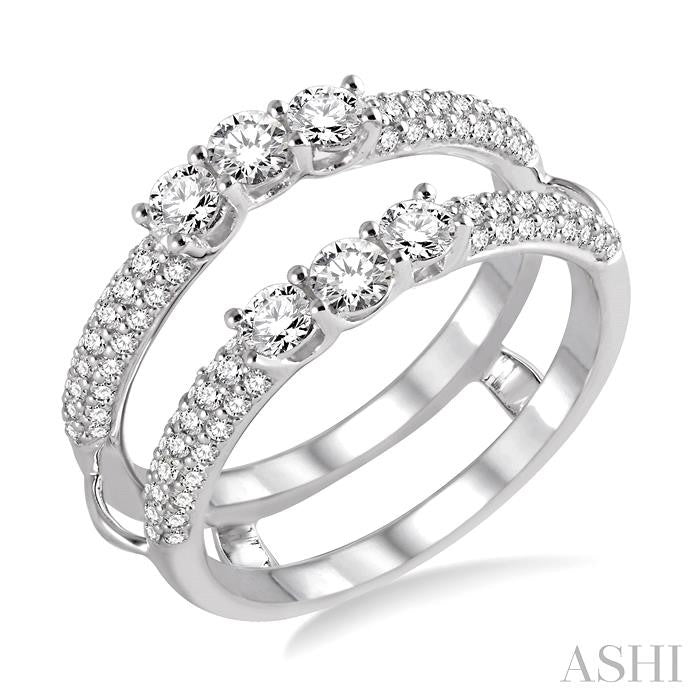 ASHI Diamond Insert Ring 29441PPFHWG