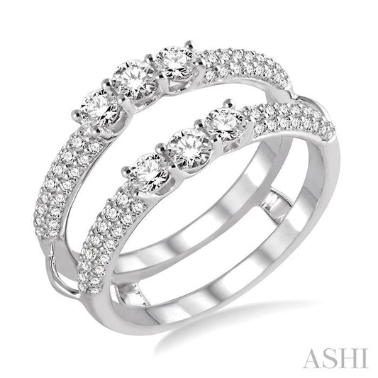 ASHI Diamond Insert Ring 29441PPFHWG