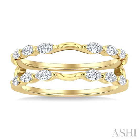 ASHI Diamond Insert Ring 294M3PPFGYG