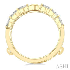 ASHI Diamond Insert Ring 294M3PPFGYG