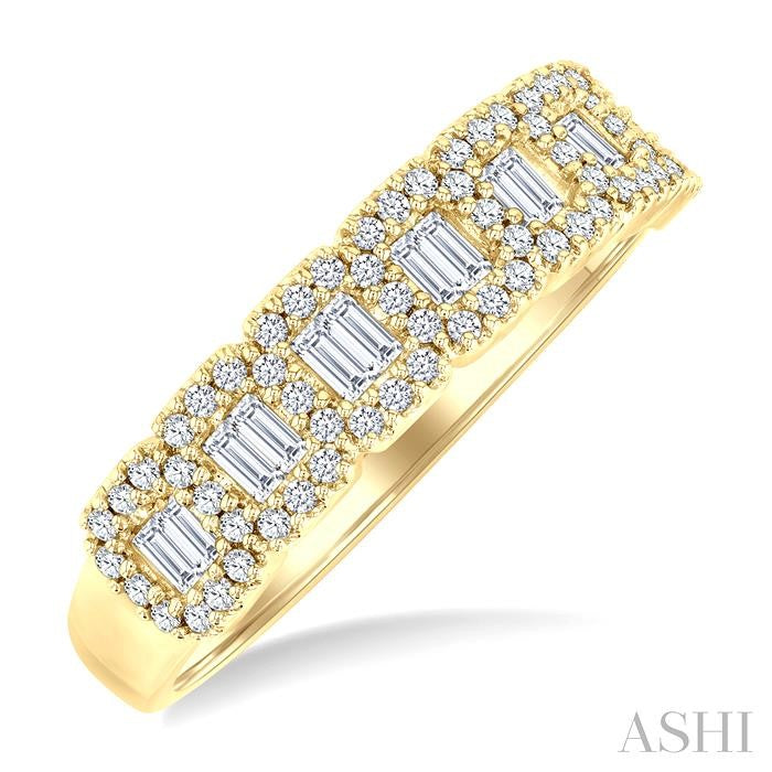 ASHI Halo Fusion Diamond Fashion Band 295G3PPFGYG