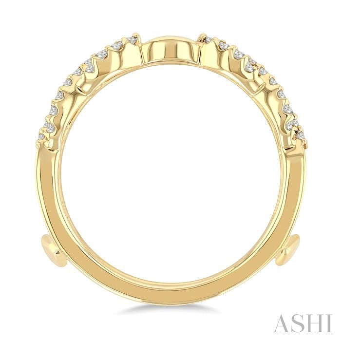 ASHI Twisted Diamond Insert Ring 295M4PPFGYG