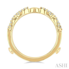 ASHI Twisted Diamond Insert Ring 295M4PPFGYG