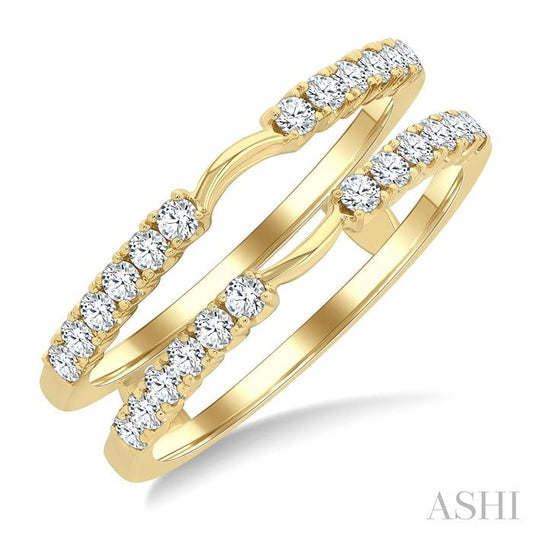 ASHI Diamond Insert Ring 296L3PPFGYG