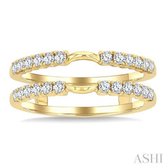 ASHI Diamond Insert Ring 296L3PPFGYG