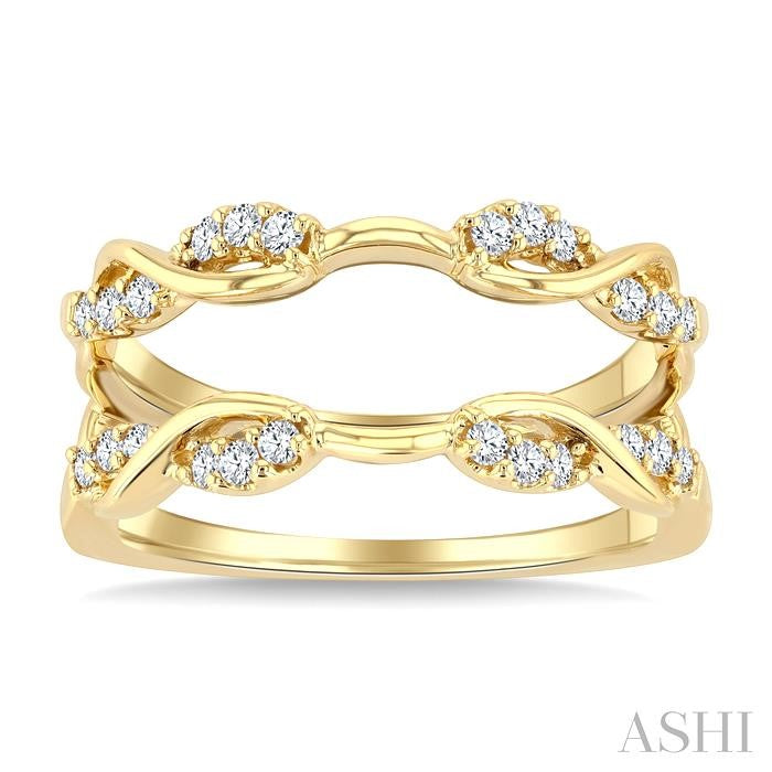 ASHI Twisted Diamond Insert Ring 296M6PPFGYG