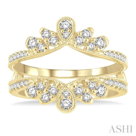 ASHI Diamond Insert Ring 29733PPFHYG