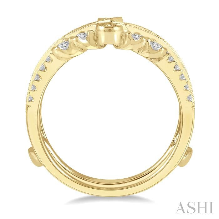 ASHI Diamond Insert Ring 29733PPFHYG