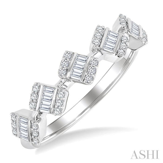 ASHI 5 Stone Fusion Diamond Fashion Ring 297G5PPFGWG