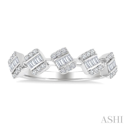 ASHI 5 Stone Fusion Diamond Fashion Ring 297G5PPFGWG