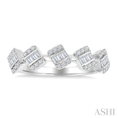 ASHI 5 Stone Fusion Diamond Fashion Ring 297G5PPFGWG