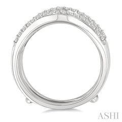ASHI Baguette Diamond Insert Ring 297M1PPFHWG