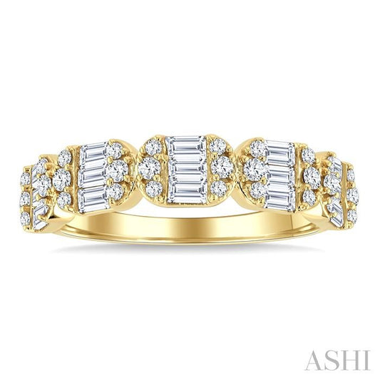 ASHI Fusion Diamond Fashion Band 298G2PPFGYG