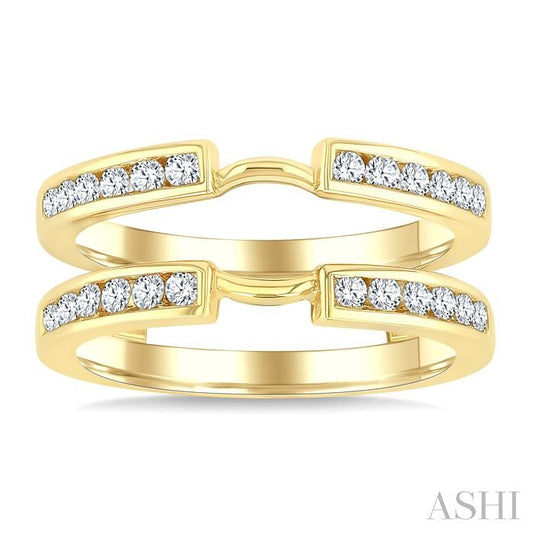 ASHI Diamond Insert Ring 298L3PPFGYG
