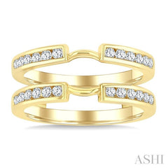 ASHI Diamond Insert Ring 298L3PPFGYG
