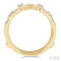 ASHI Baguette Diamond Insert Ring 29903PPFHYG