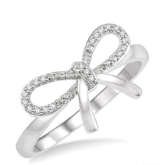 Parkplace Jewelers Bow Tie Diamond Fashion Ring 11108PPTSWG