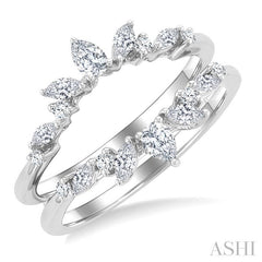 ASHI Diamond Insert Ring 29933PPFHWG