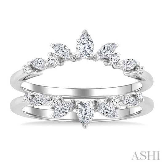 ASHI Diamond Insert Ring 29933PPFHWG