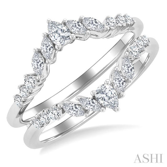 ASHI Diamond Insert Ring 29943PPFHWG