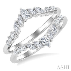ASHI Diamond Insert Ring 29943PPFHWG