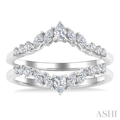 ASHI Diamond Insert Ring 29943PPFHWG