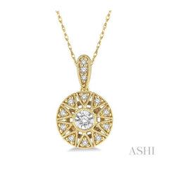ASHI Diamond Fashion Pendant 90328PPTSPDYG