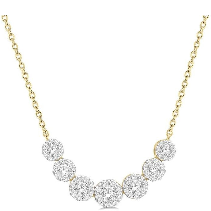 Parkplace Jewelers Lovebright Essential Diamond Smile Necklace 9936VPPFVNKYW