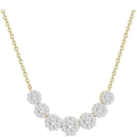 Parkplace Jewelers Lovebright Essential Diamond Smile Necklace 9936VPPFVNKYW