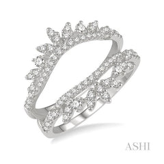 ASHI Diamond Insert Ring 29743PPFHWG