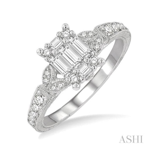 Parkplace Jewelers Fusion Diamond Engagement Ring 112D3PPFGWG