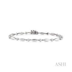 ASHI Boat Diamond Bracelet 7557QPPTXWG