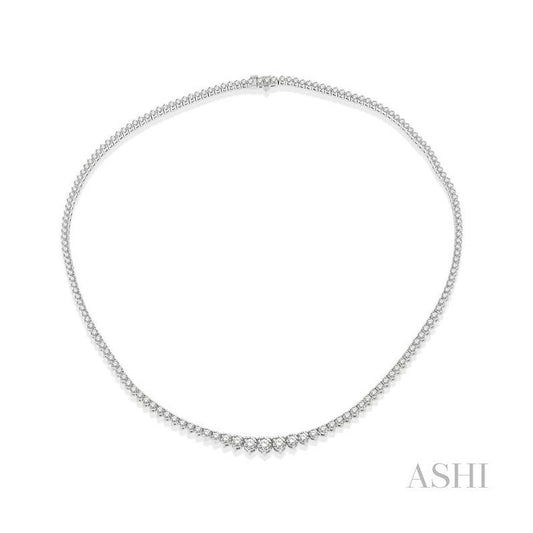ASHI Riviera Diamond Necklace 992J7PPFGNKWG