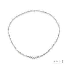 ASHI Riviera Diamond Necklace 992J7PPFGNKWG