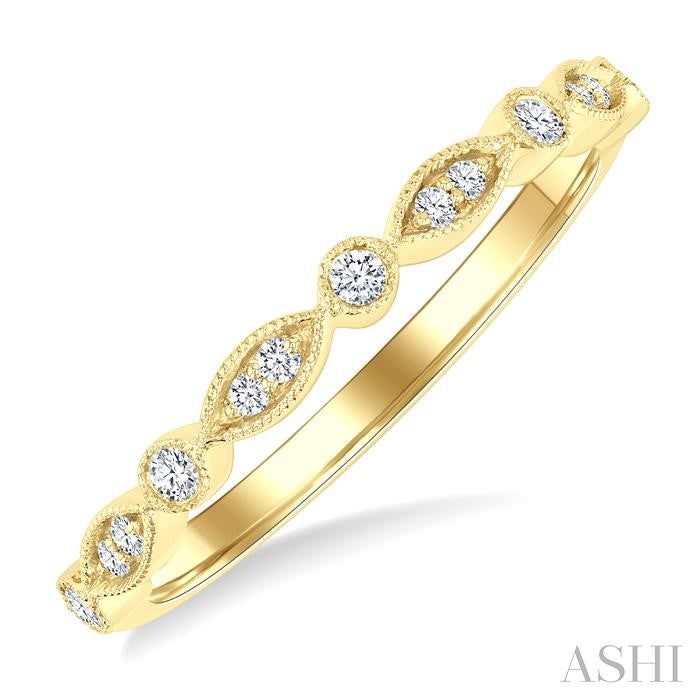 ASHI Stackable Diamond Wedding Band 301B8PPFGYG