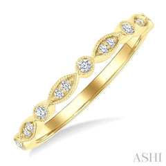 ASHI Stackable Diamond Wedding Band 301B8PPFGYG