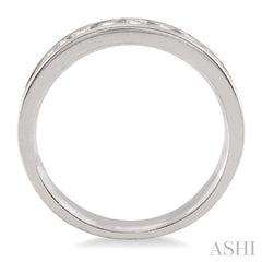 ASHI Channel Set Diamond Wedding Band 30326PPFHWG