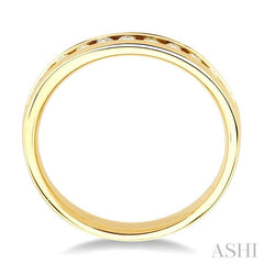 ASHI Channel Set Diamond Wedding Band 30326PPFNYG