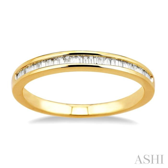 ASHI Channel Set Baguette Diamond Wedding Band 30506PPFC
