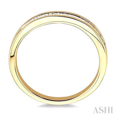 ASHI Channel Set Baguette Diamond Wedding Band 30506PPFC