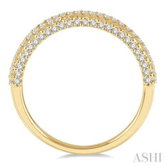 ASHI Stackable Diamond Fashion Band 30563PPFGYG
