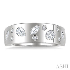 ASHI Mixed Shape Diamond Fashion Band 30593PPFGWG