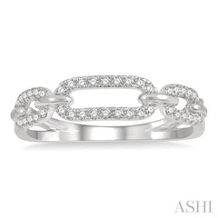 ASHI Paperclip Diamond Fashion Ring 306E7PPFHWG