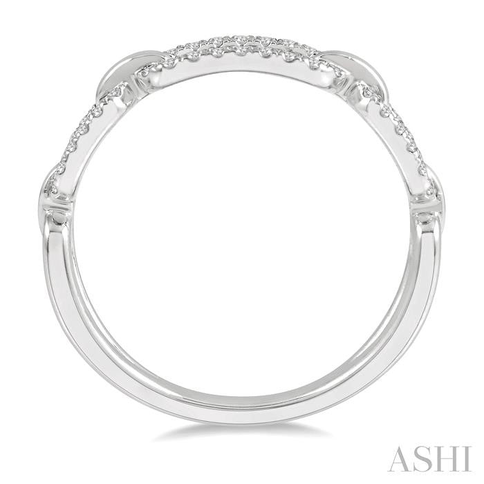 ASHI Paperclip Diamond Fashion Ring 306E7PPFHWG