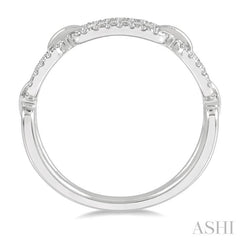 ASHI Paperclip Diamond Fashion Ring 306E7PPFHWG